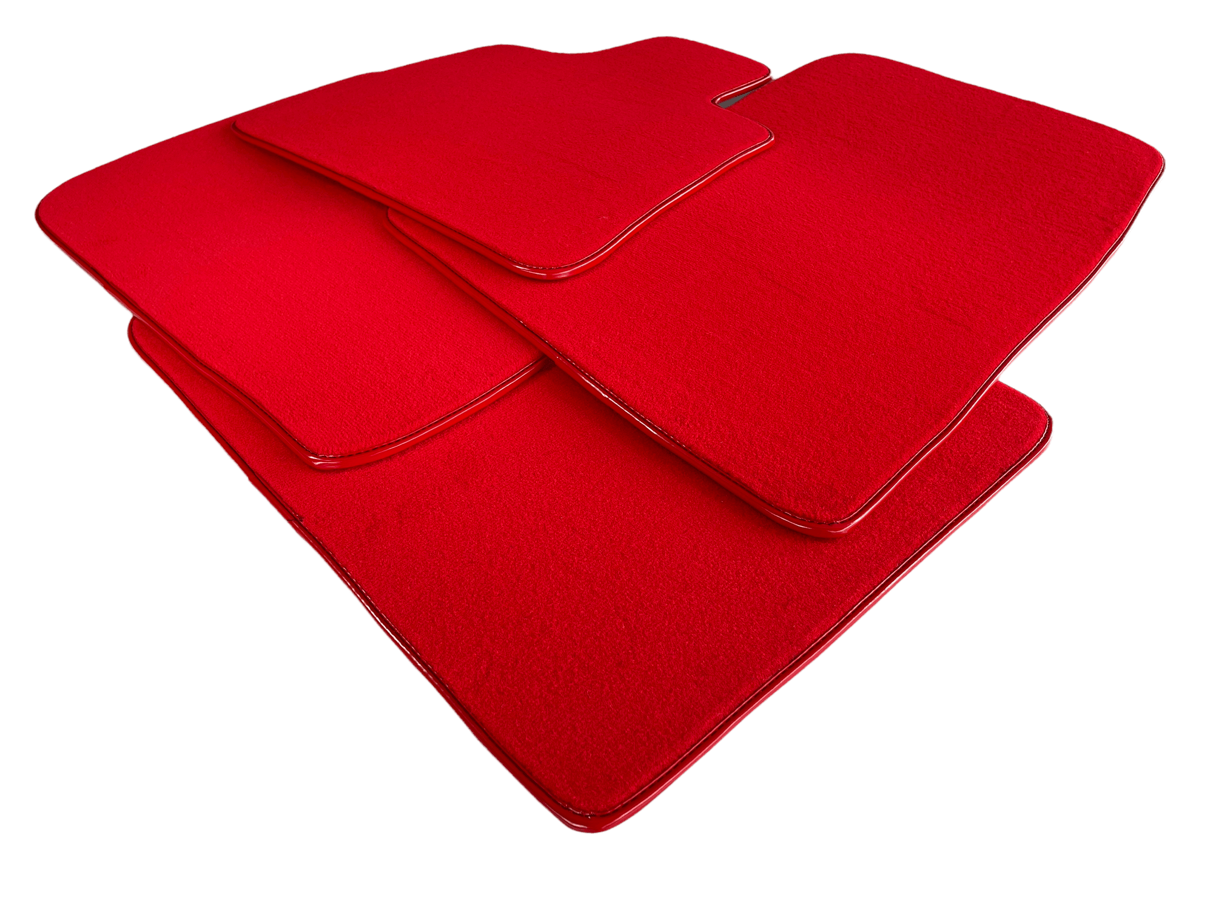 Floor Mats For Rolls Royce Cullinan Rr31 2018-2023 Red - AutoWin