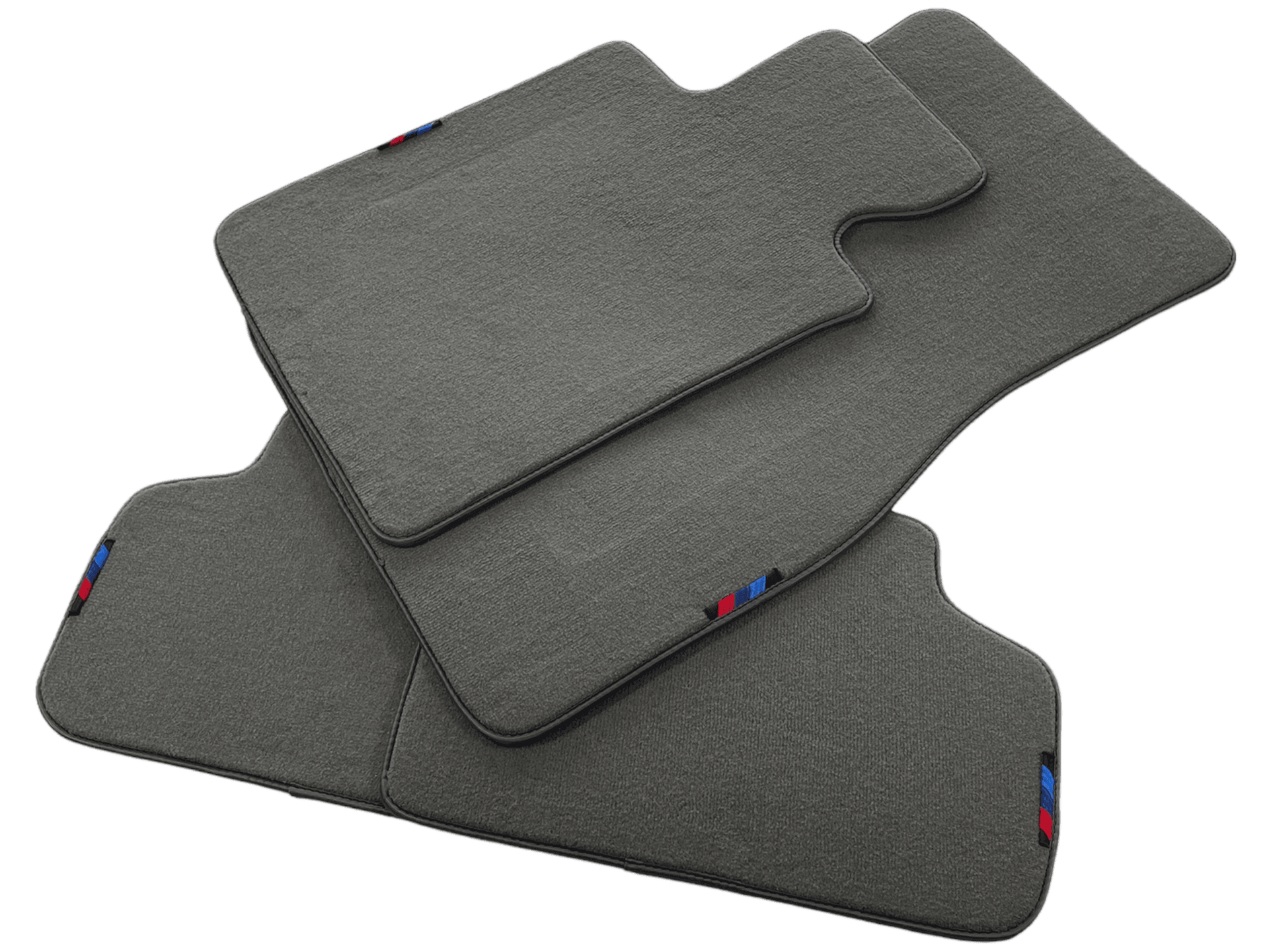 Gray Floor Mats For BMW M5 Series F90 With M Package AutoWin Brand - AutoWin