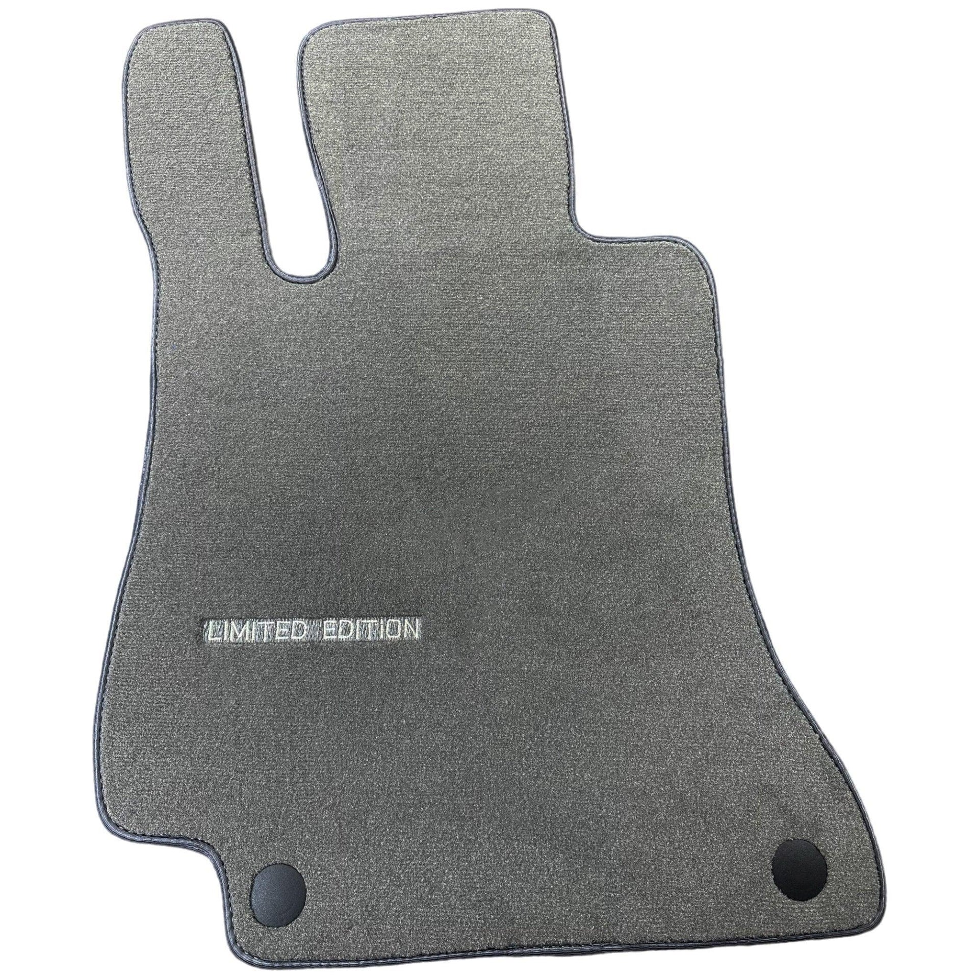 Gray Floor Mats For Mercedes Benz C-Class W204 Sedan (2007-2014) | Limited Edition - AutoWin