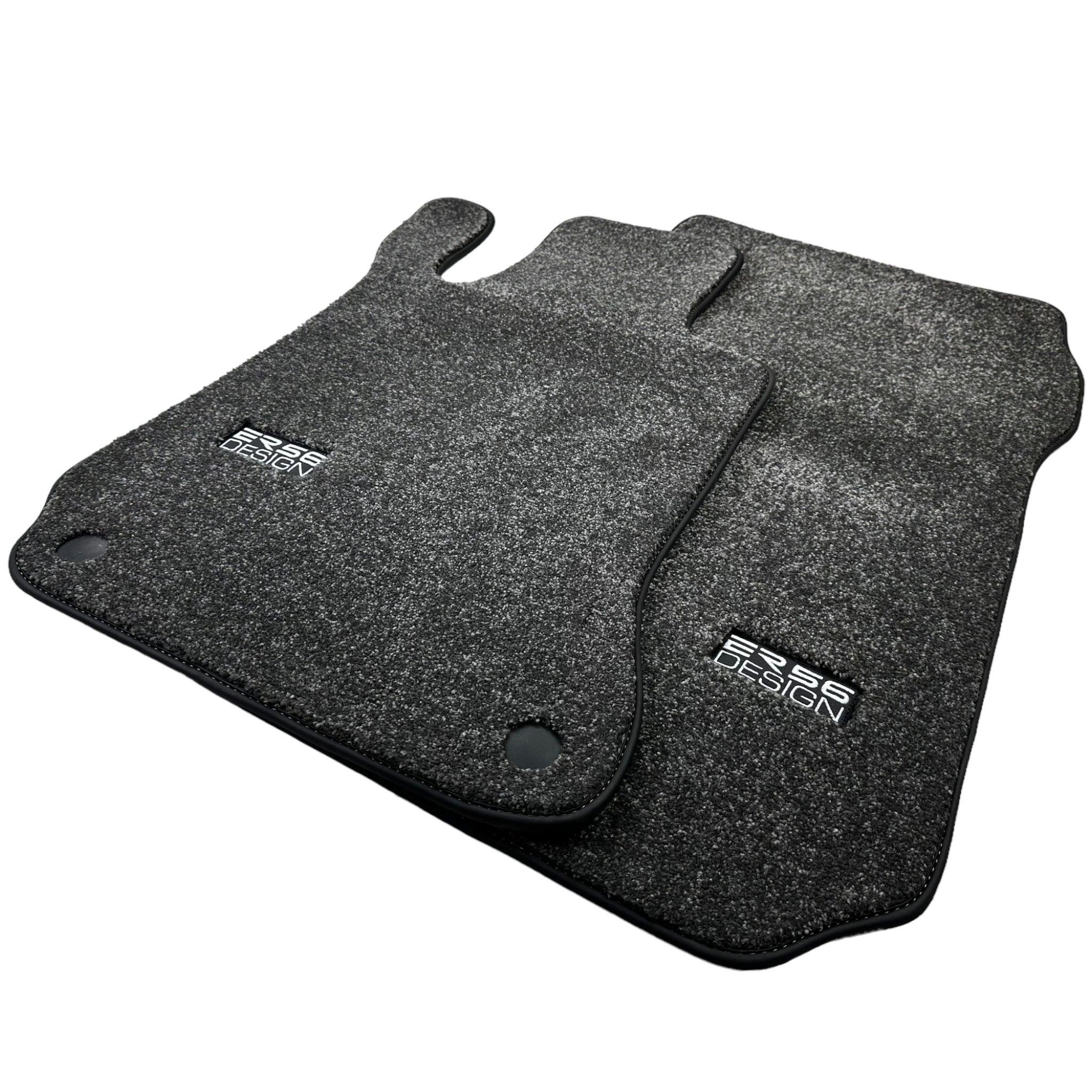 Gray Luxury Floor Mats For Mercedes Benz A-Class W177 Hybrid (2019-2023) | ER56 Design - AutoWin