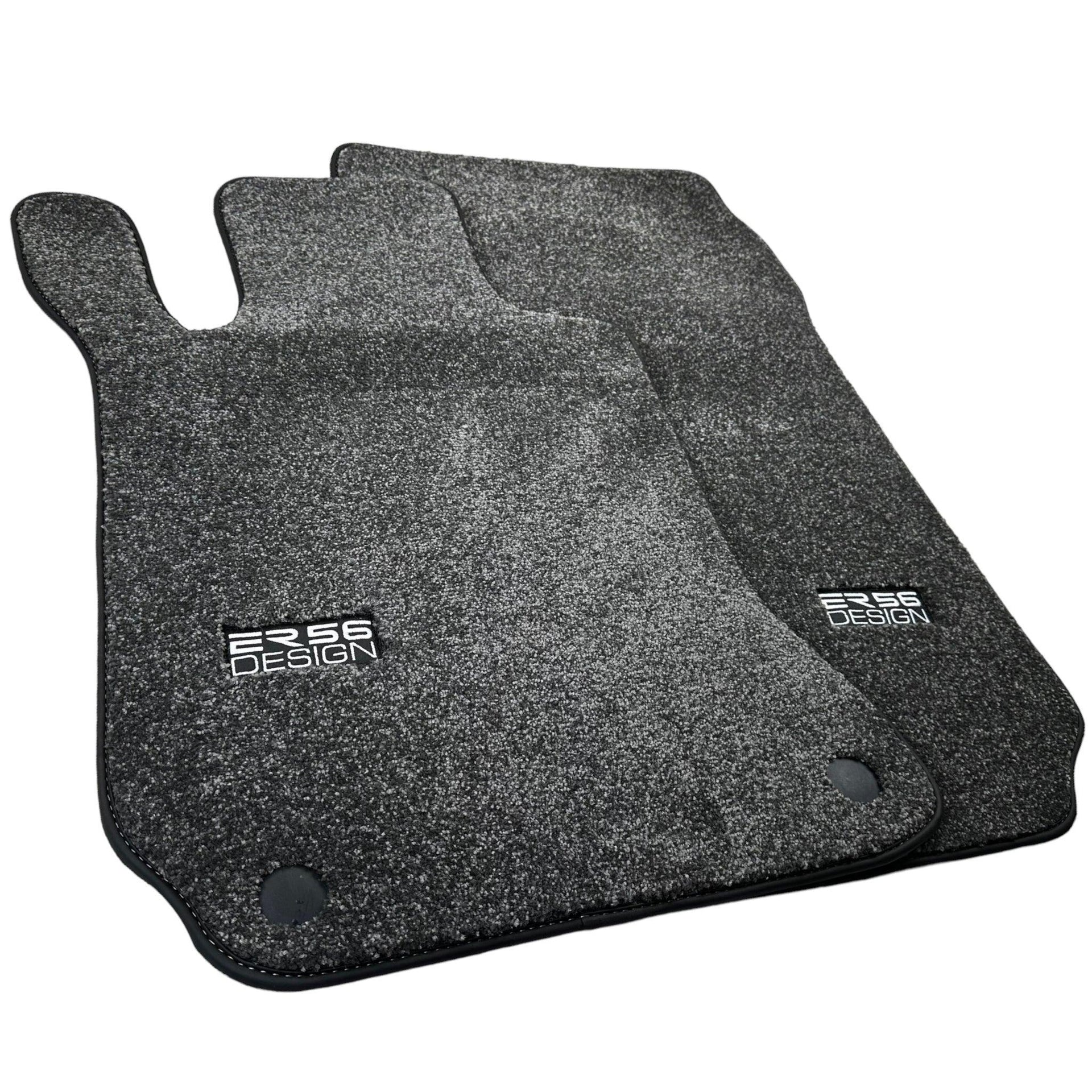 Gray Luxury Floor Mats For Mercedes Benz C-Class C205 Coupe (2015-2018) | ER56 Design - AutoWin