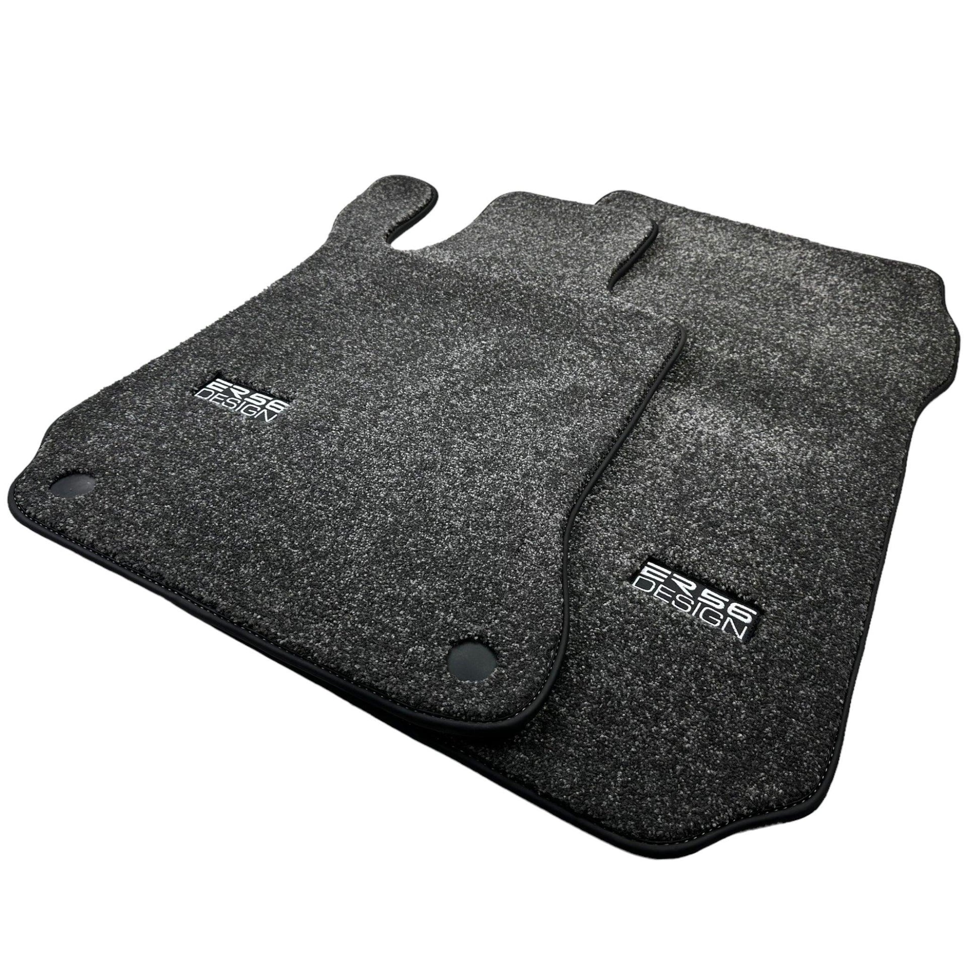 Gray Luxury Floor Mats For Mercedes Benz C-Class C205 Coupe (2015-2018) | ER56 Design - AutoWin