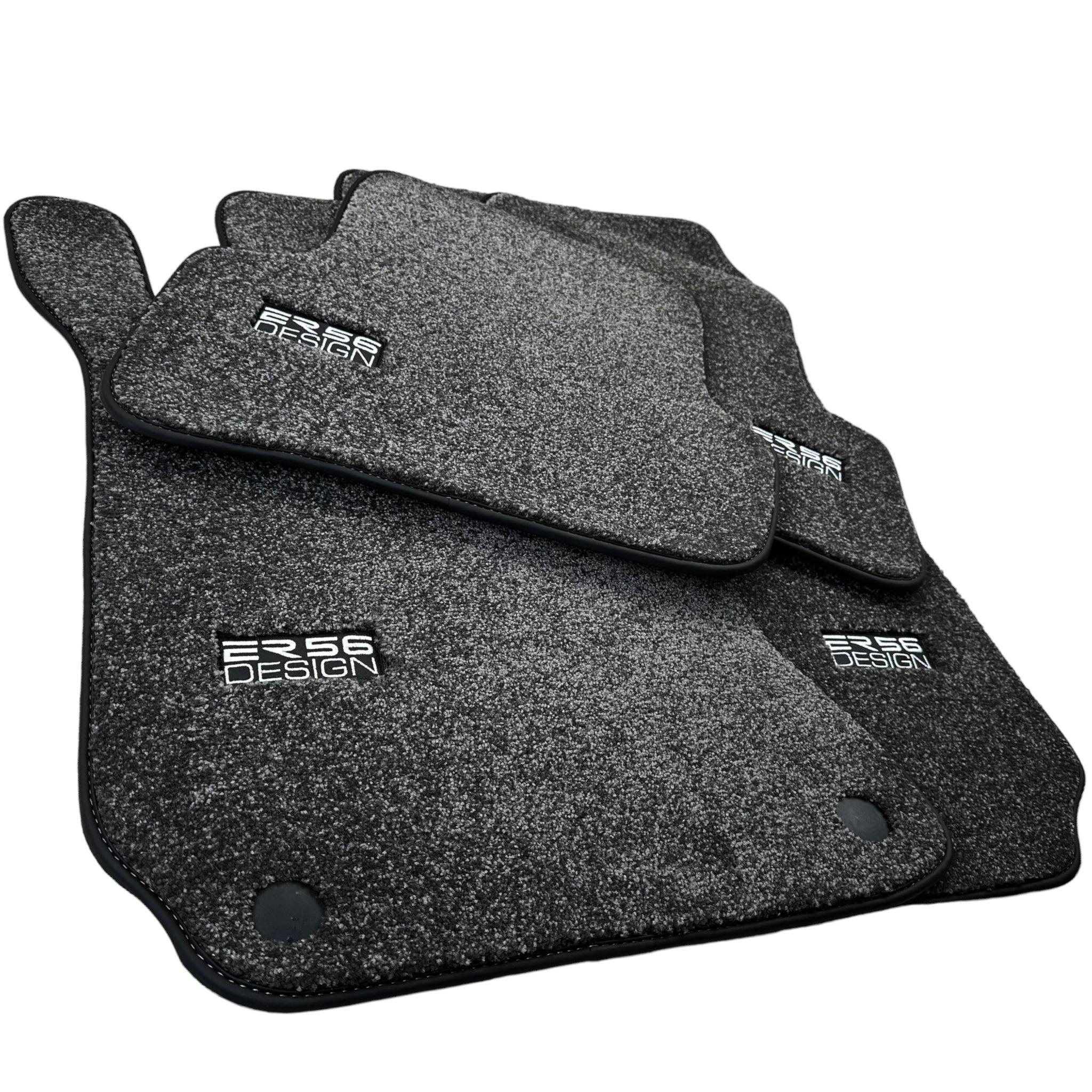 Gray Luxury Floor Mats For Mercedes Benz S-Class W223 (2020-2023) Short Wheelbase | ER56 Design - AutoWin