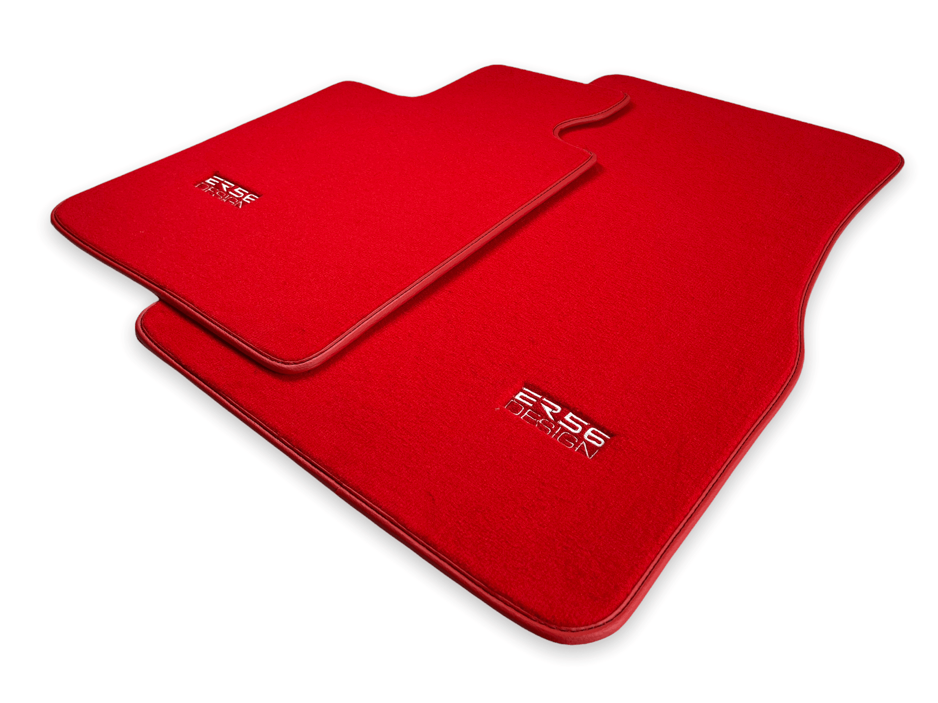 Red Floor Mats For BMW 7 Series G12 - ER56 Design Brand - AutoWin