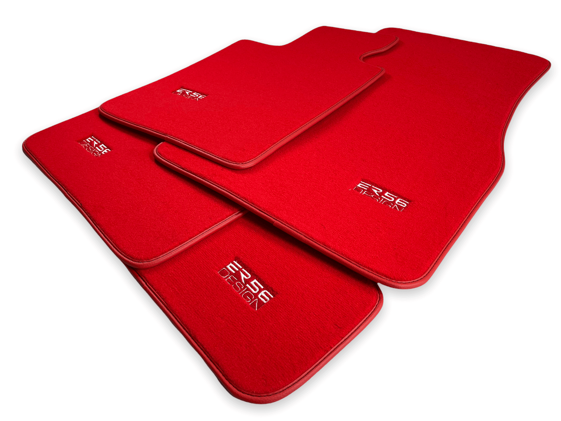 Red Floor Mats For BMW X4 Series F26 - ER56 Design Brand - AutoWin