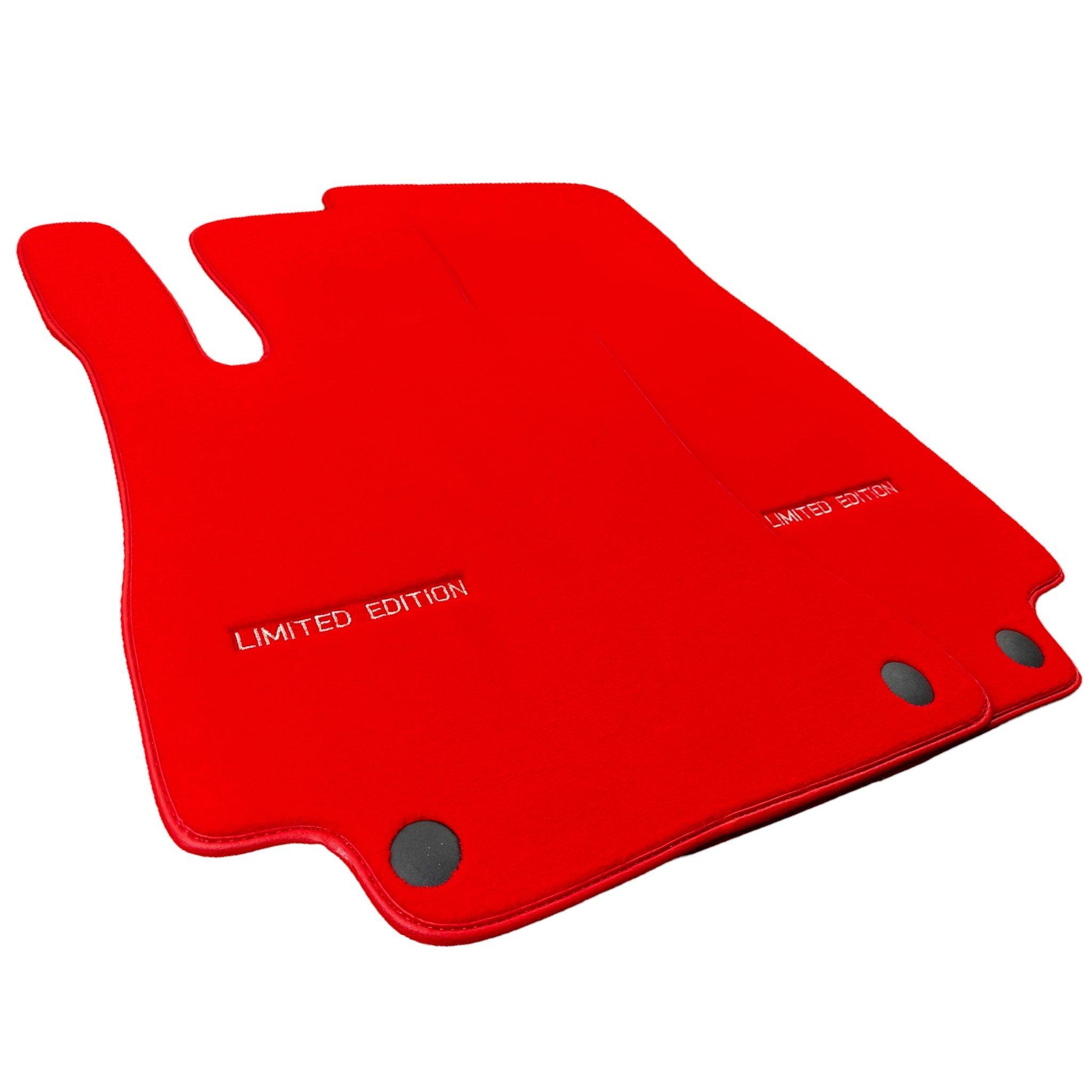 Red Floor Mats For Mercedes Benz R-Class W251 (2005-2013) Short Wheelbase | Limited Edition - AutoWin