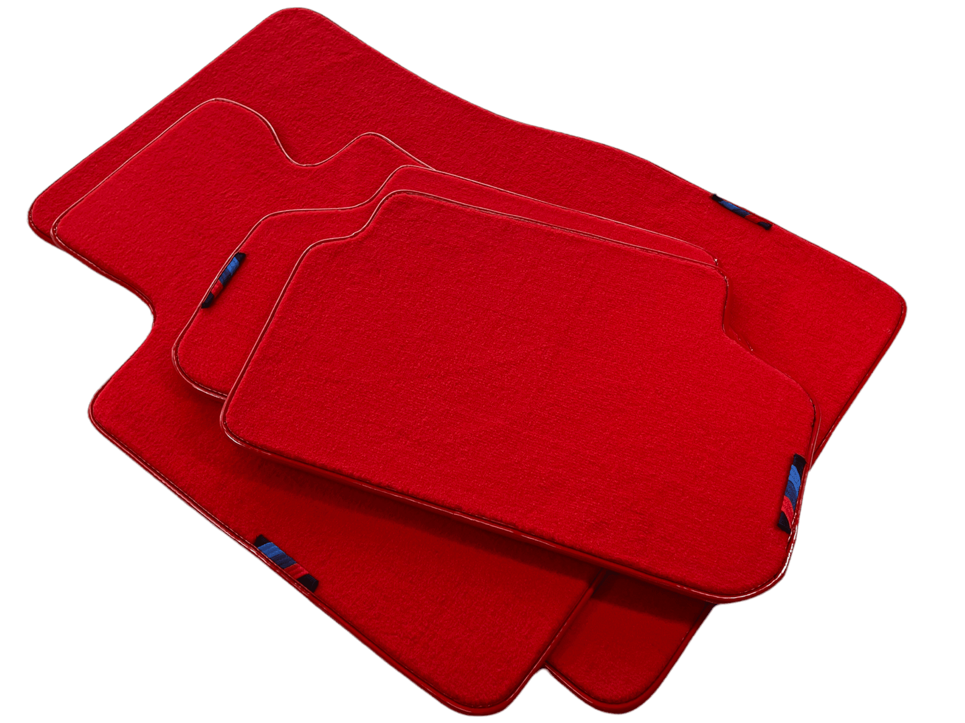 Red Mats For BMW M4 G82 Coupe With M Package AutoWin Brand - AutoWin