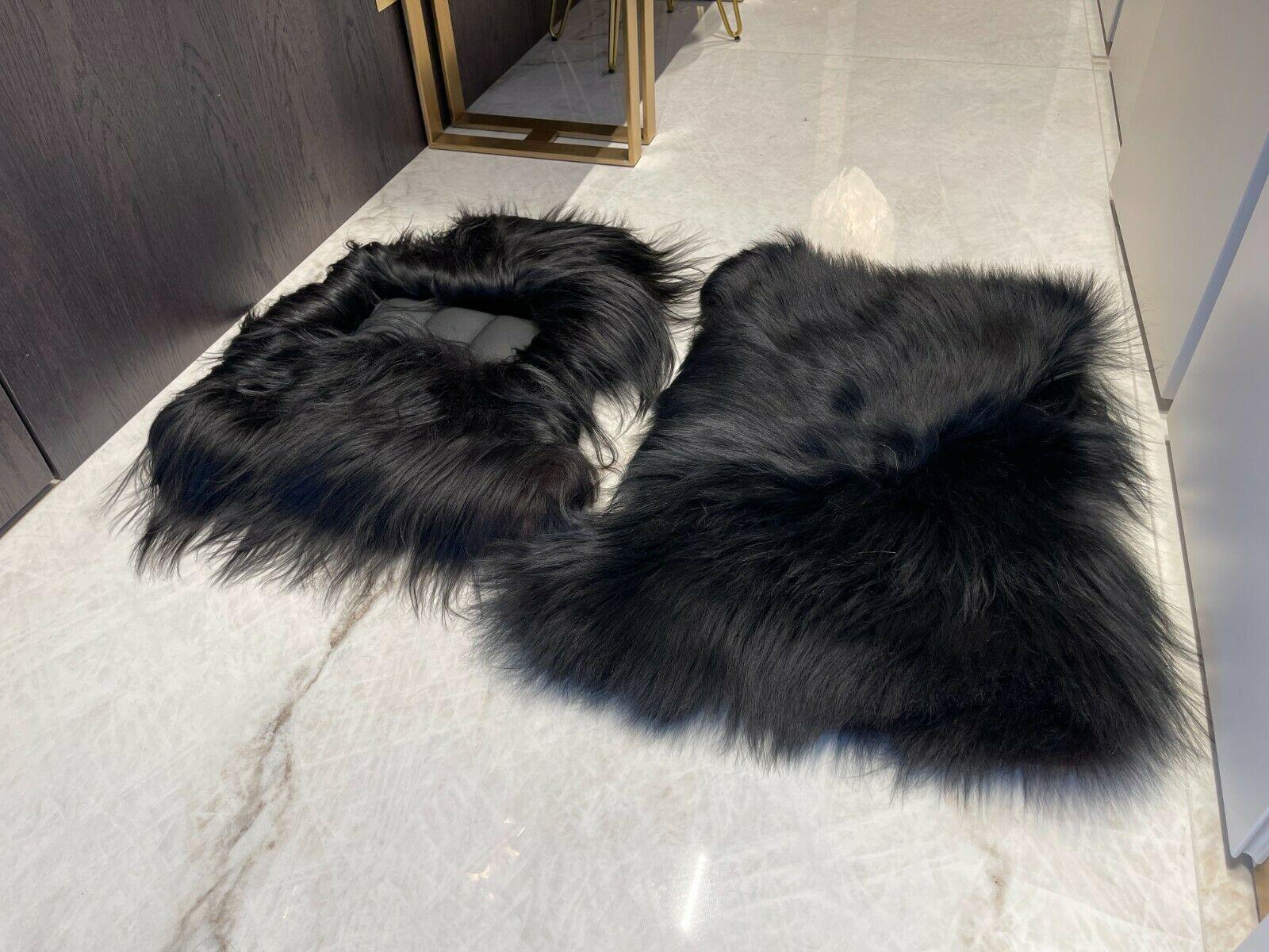 Sheepskin Floor Mats For Rolls Royce Shadow 1965-1977 Er56 Design Brand - AutoWin