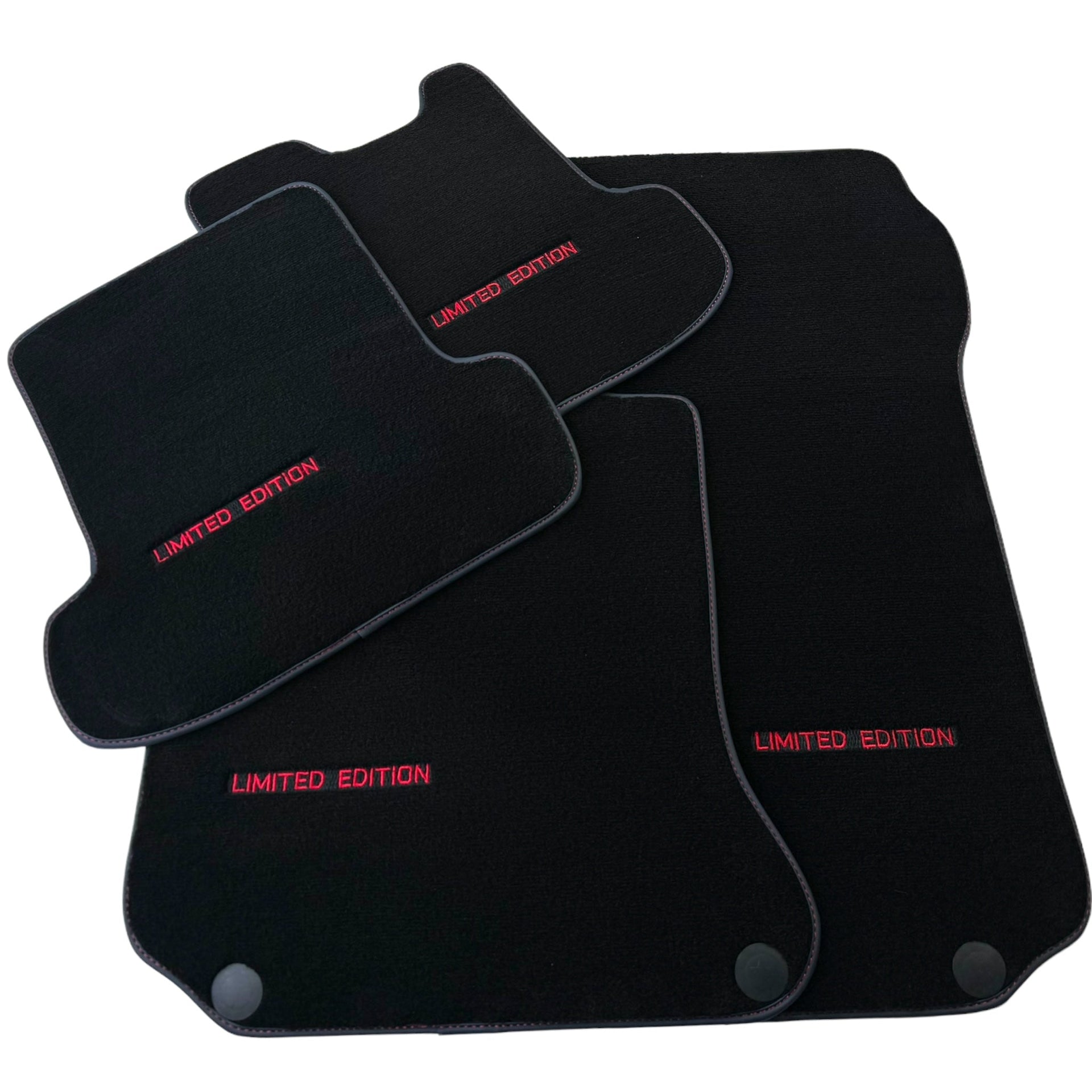 Black Floor Mats For Mercedes Benz GLS-Class X167 Maybach (2020-2023) | Limited Edition