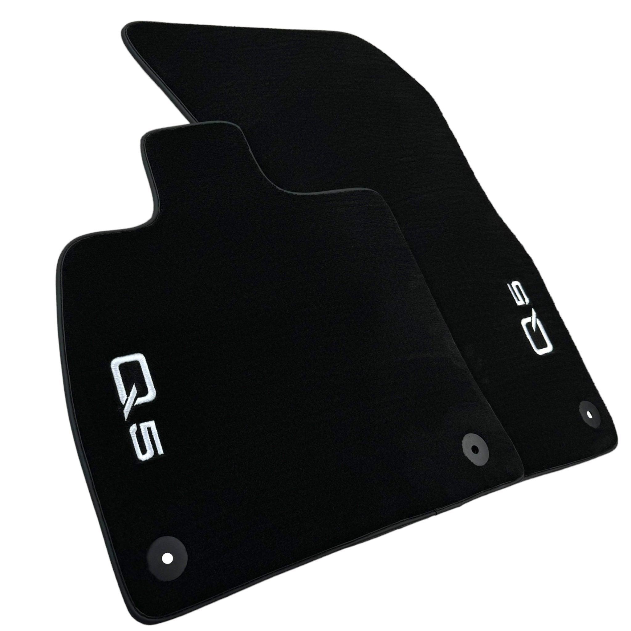 Black Floor Mats for Audi Q5 FY Hybrid (2017-2023) - AutoWin