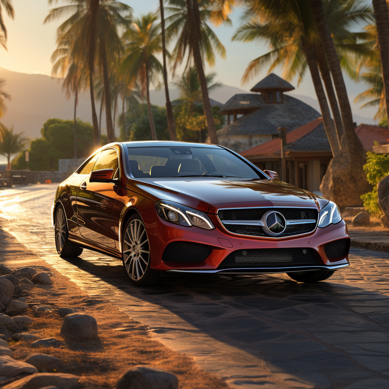 Elevate Your Mercedes-Benz E-Class C207 Coupe Facelift (2013-2017) with Autowin's Premium Floor Mats