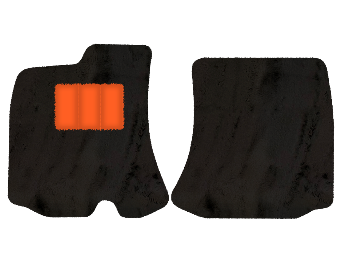 Black Floor Mats for Ferrari Roma (2021-2024) - AutoWin