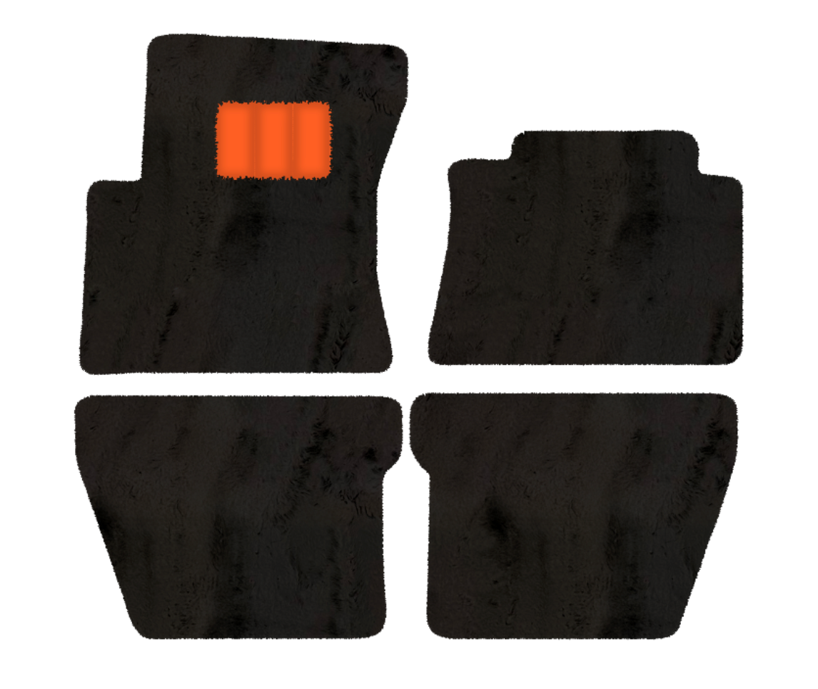 Tapetes de carro cinzentos para Bentley Mulsanne (2010-2020) - AutoWin