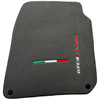Gray Floor Mats For Ferrari GTC4 Lusso (2016-2023) Italian Edition - AutoWin