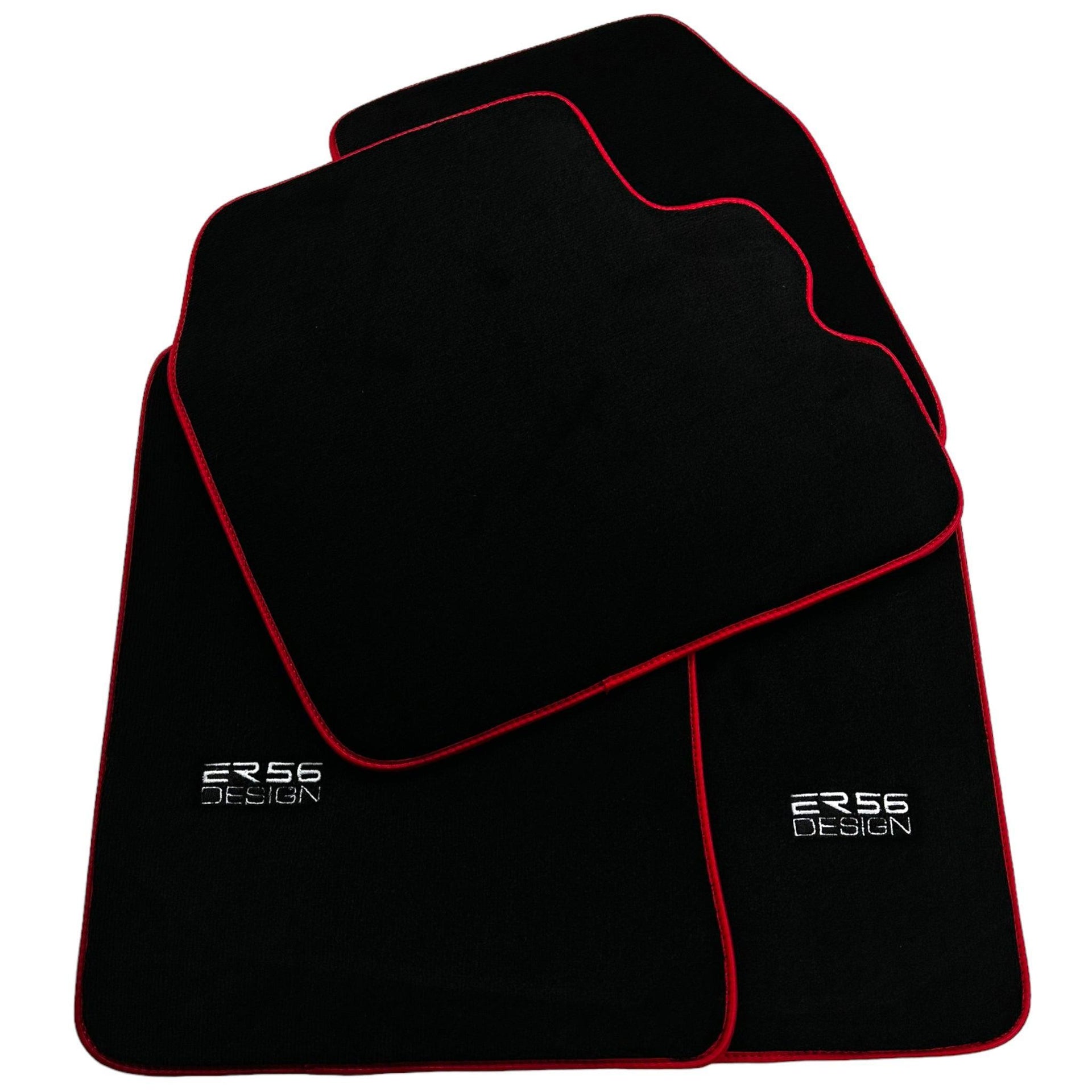 Black Floor Mats For Toyota Hilux (1998-2005) ER56 Design - AutoWin