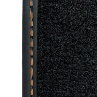 Customizable Black Floor Mats for Lamborghini Urus with Yellow Leather - AutoWin