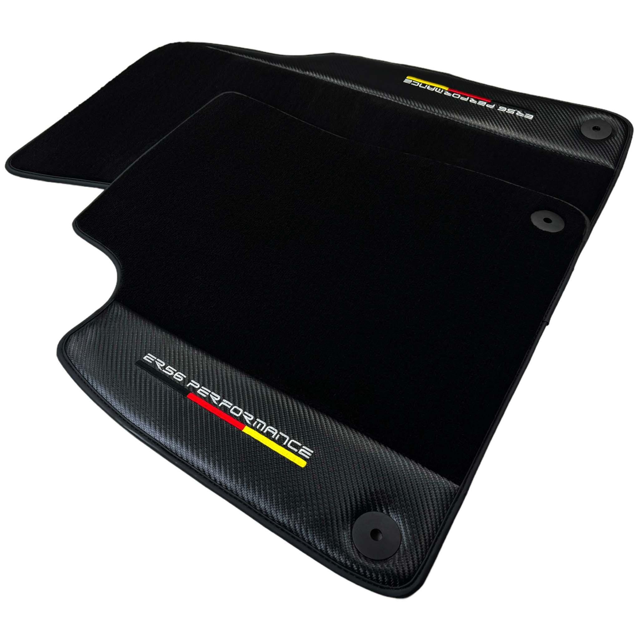 Black Floor Mats for Audi A6 - C6 Avant (2004-2008) | ER56 Performance - AutoWin