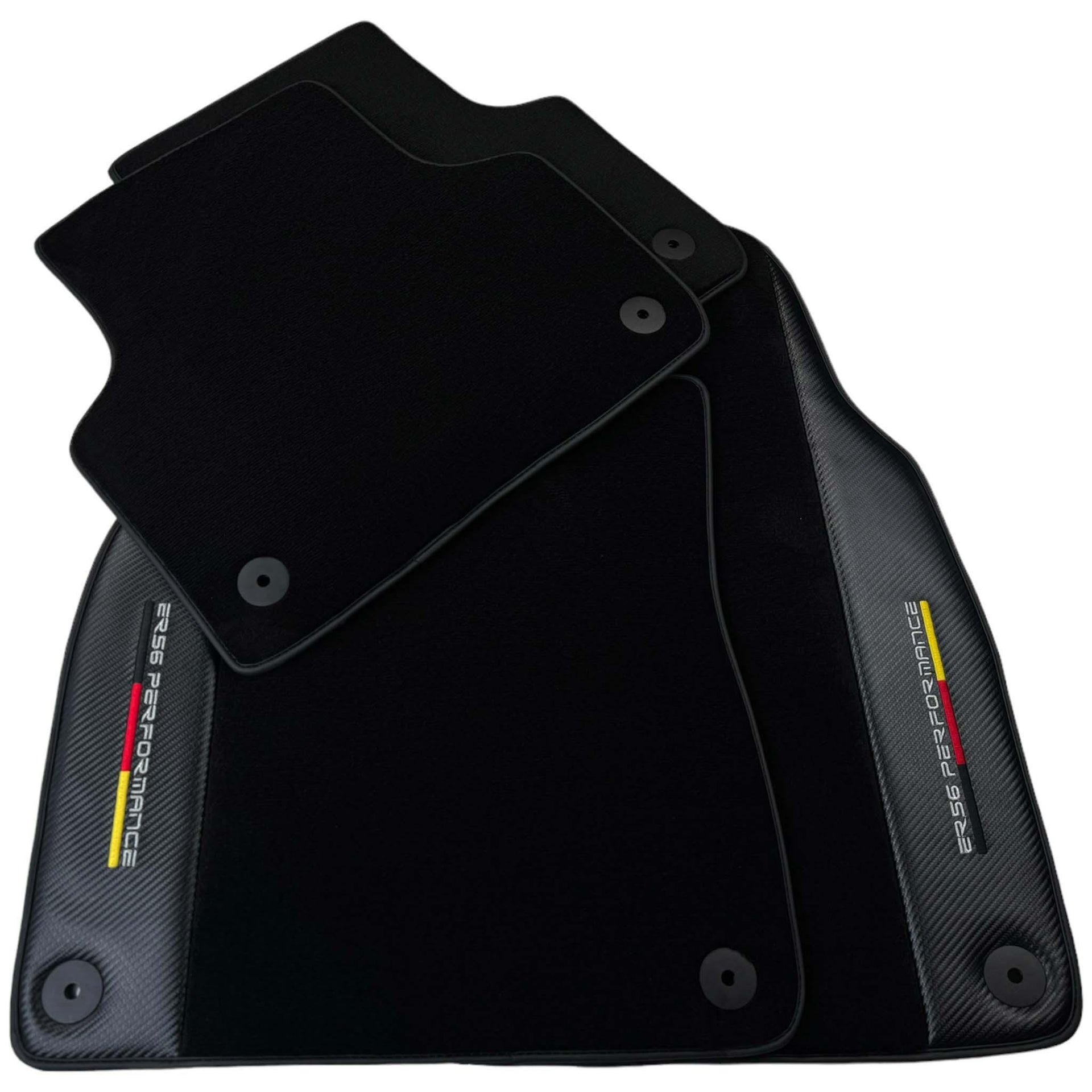 Black Floor Mats for A4 - B9 Avant (2019-2023) | ER56 Performance - AutoWin
