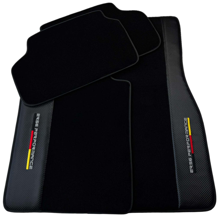 Black Floor Mats For BMW 7 Series E65 | ER56 Performance AutoWin Brand - AutoWin