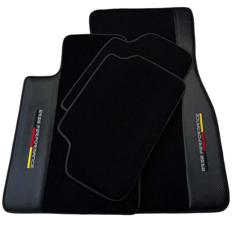 Black Floor Mats For BMW 7 Series E65 | ER56 Performance AutoWin Brand - AutoWin