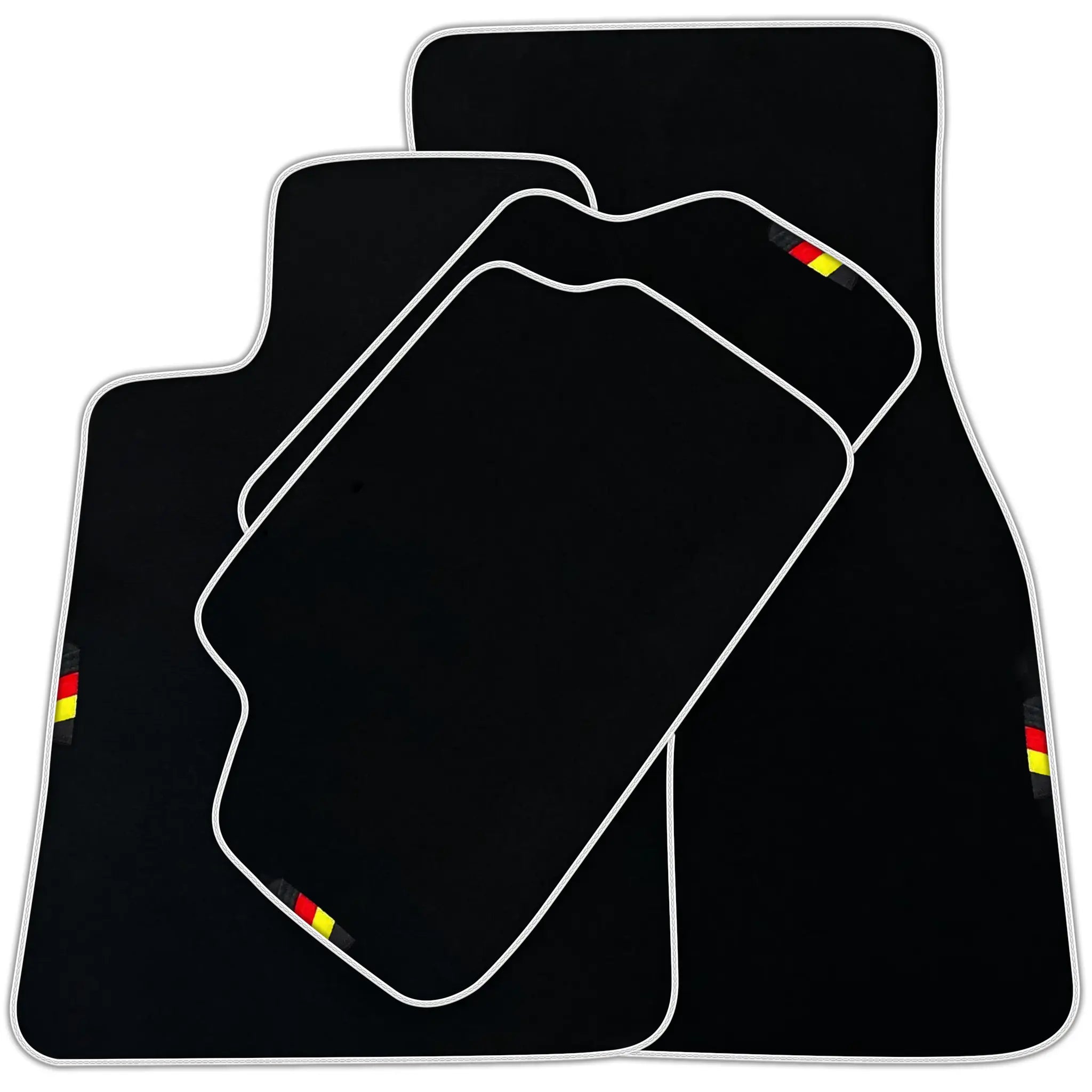 Black Floor Mats For BMW M8 Series Convertible F91 Germany Edition AutoWin Brand | Various Trim Colors