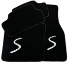Black Floor Mats for Mini Clubman R55 (2007-2015) - AutoWin