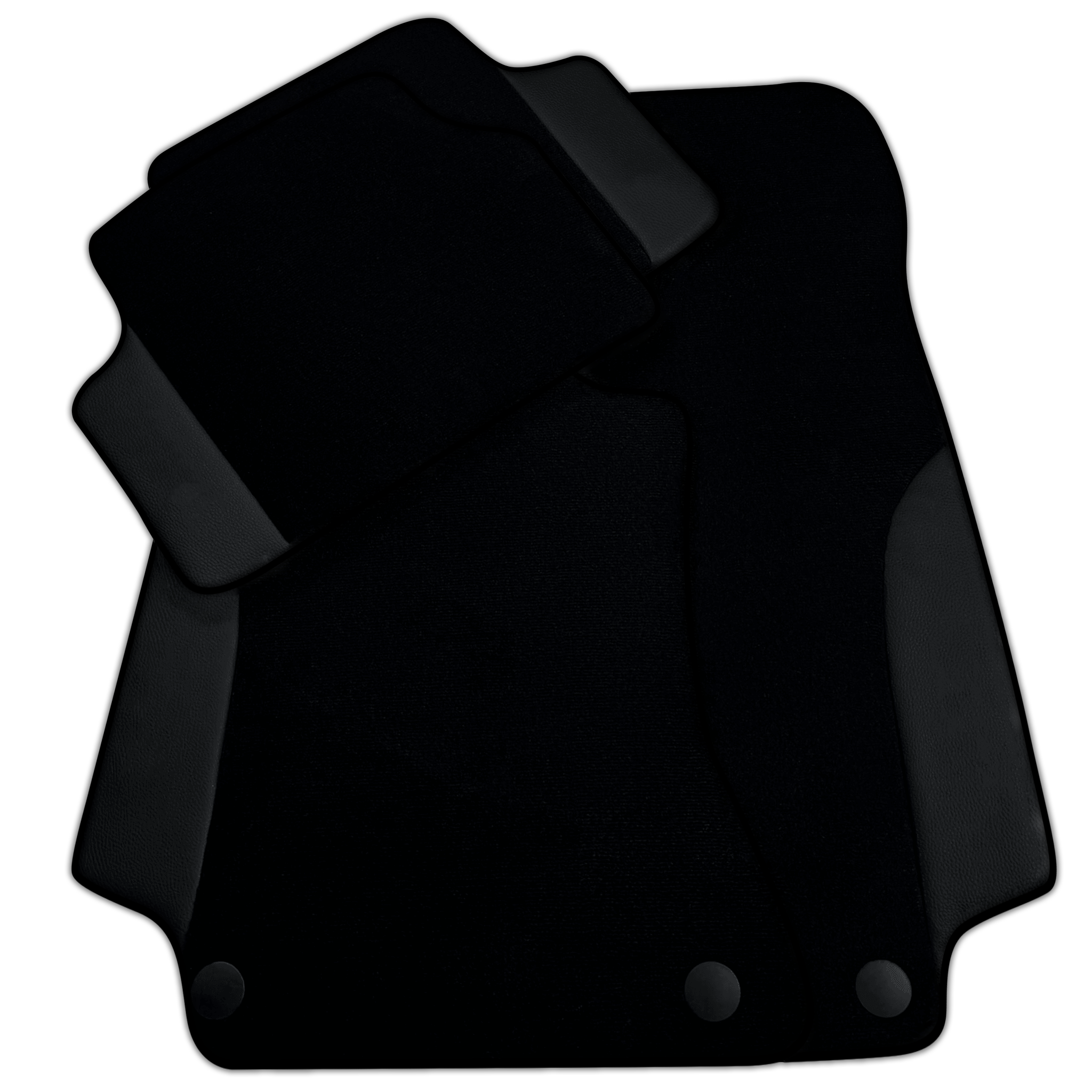 Customizable Black Floor Mats For Mercedes Benz A-Class W177 Hatchback Hybrid (2019-2023)