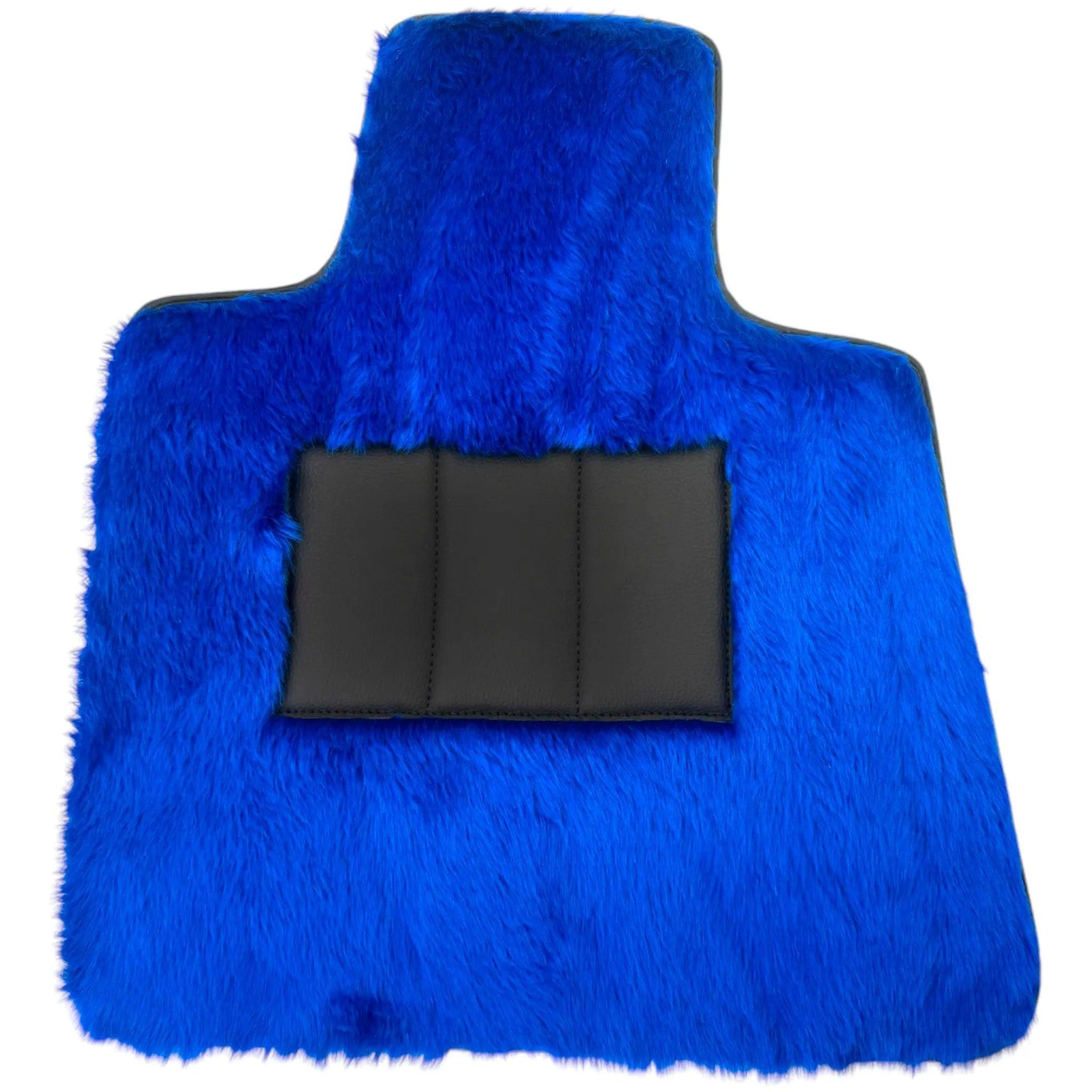 Blue Sheepskin Floor Mats for Rolls-Royce Cullinan (2018-2023) - AutoWin