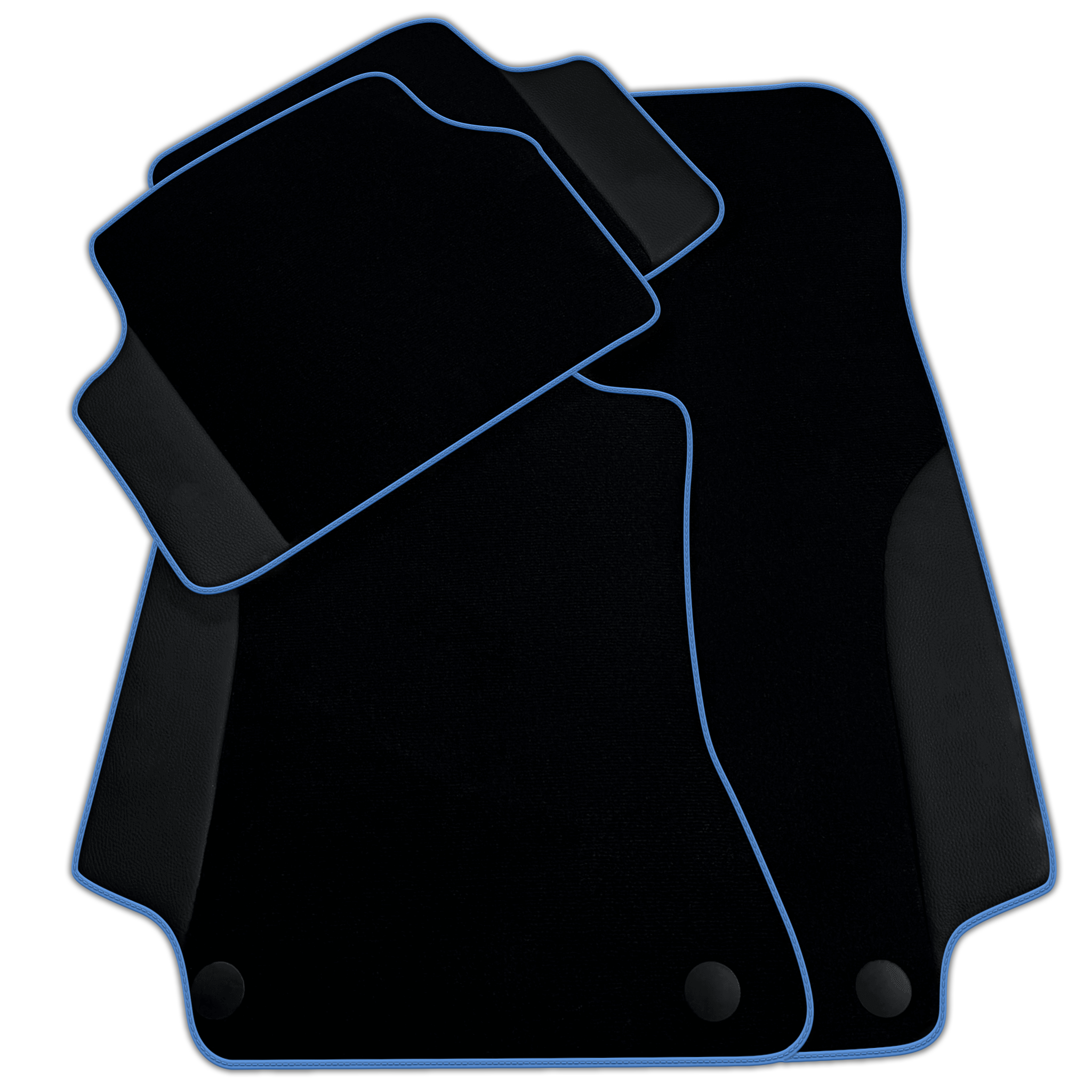 Customizable Black Floor Mats For Mercedes Benz C-Class S205 Wagon Facelift (2018-2021)