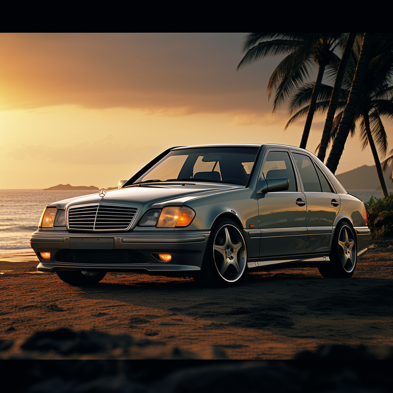 Elevate Your Mercedes-Benz C-Class W202 Sedan (1993-2000) with Autowin's Premium Floor Mats