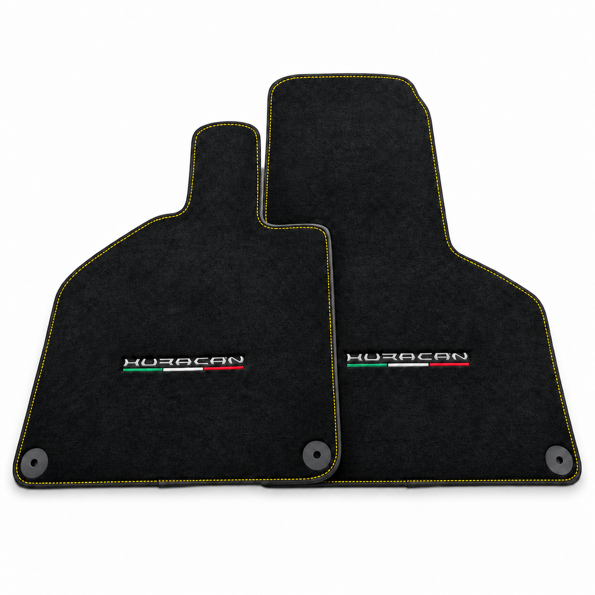 Tapetes de carro vermelhos para Lamborghini Huracan