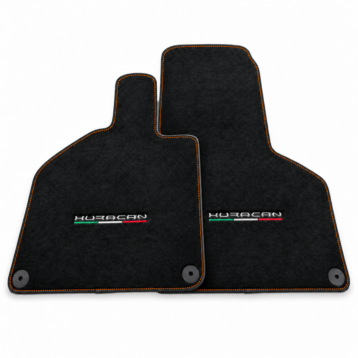 Tapetes de carro vermelhos para Lamborghini Huracan