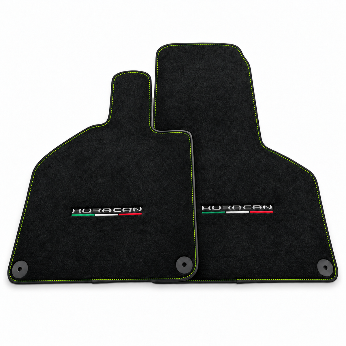 Tapetes de carro vermelhos para Lamborghini Huracan
