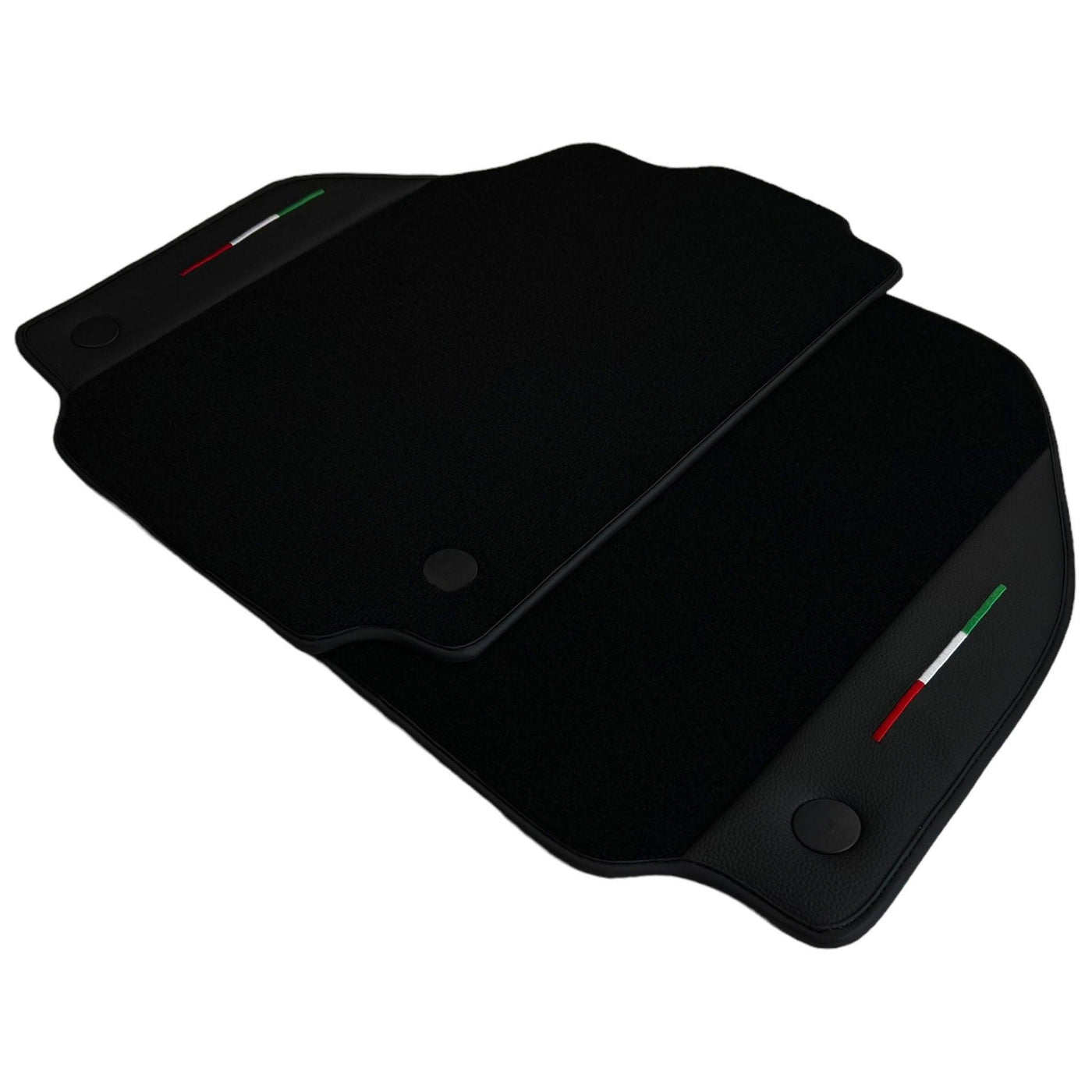 Black Floor Mats for Ferrari 488 Pista Spider 2019-2021  - AutoWin