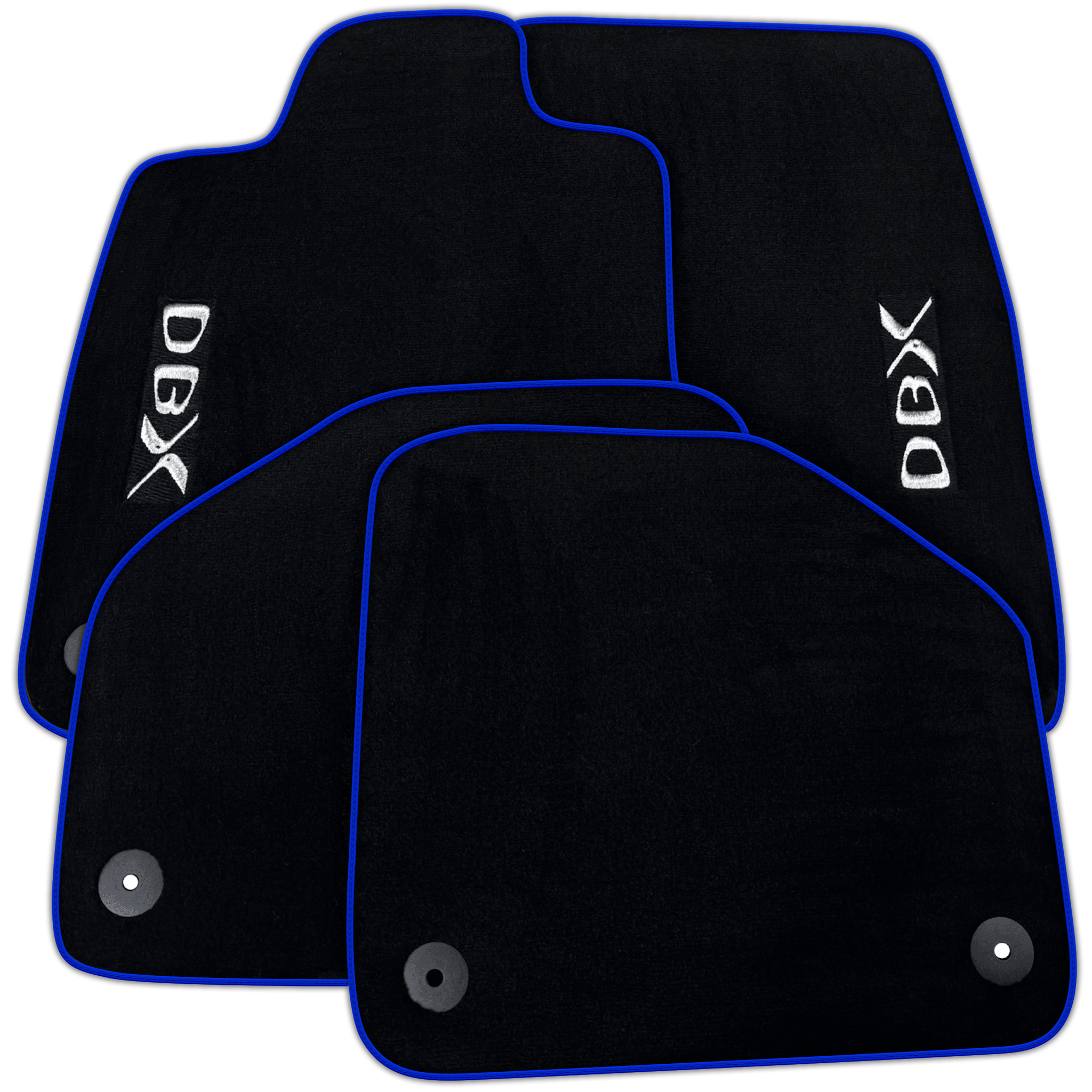 Black Floor Mats for Aston Martin DBX (2020–2023)