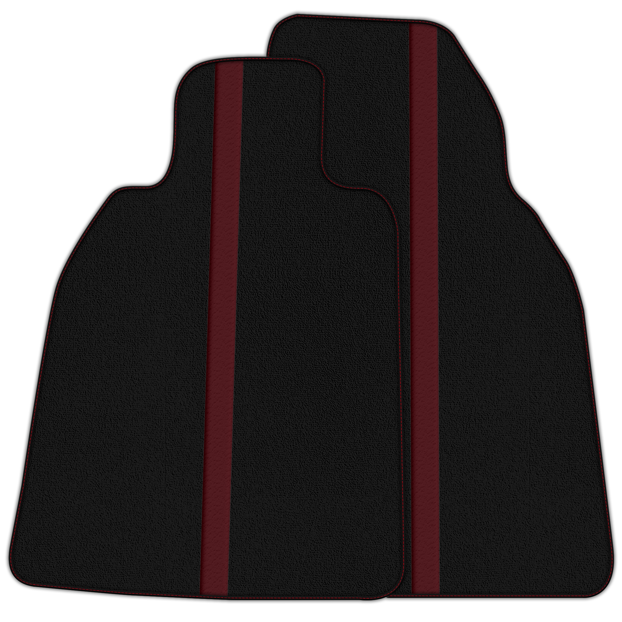 Premium Porsche 981 Cayman Floor Mats | Leather Trimmed & Stylish