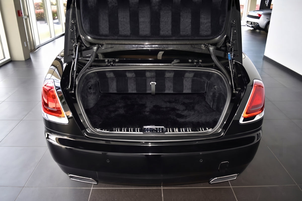 Tapetes de Carro em Couro Personalizáveis com Padrão Hexagonal Simétrico para Rolls Royce Dawn (2016-2023)