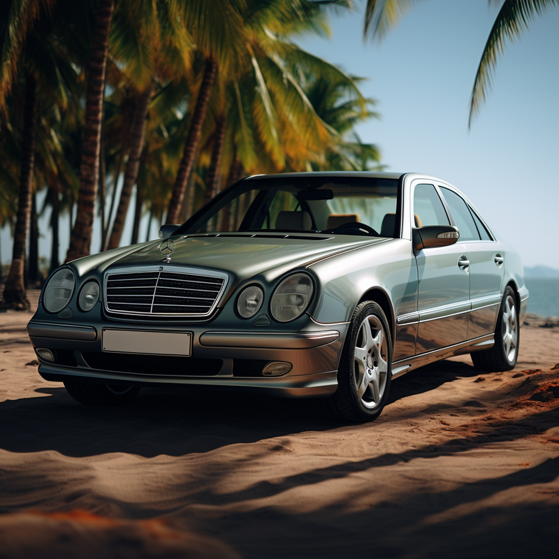 Elevate Your Mercedes-Benz E-Class W210 Sedan 4Matic (1995-2002) with Autowin's Premium Floor Mats