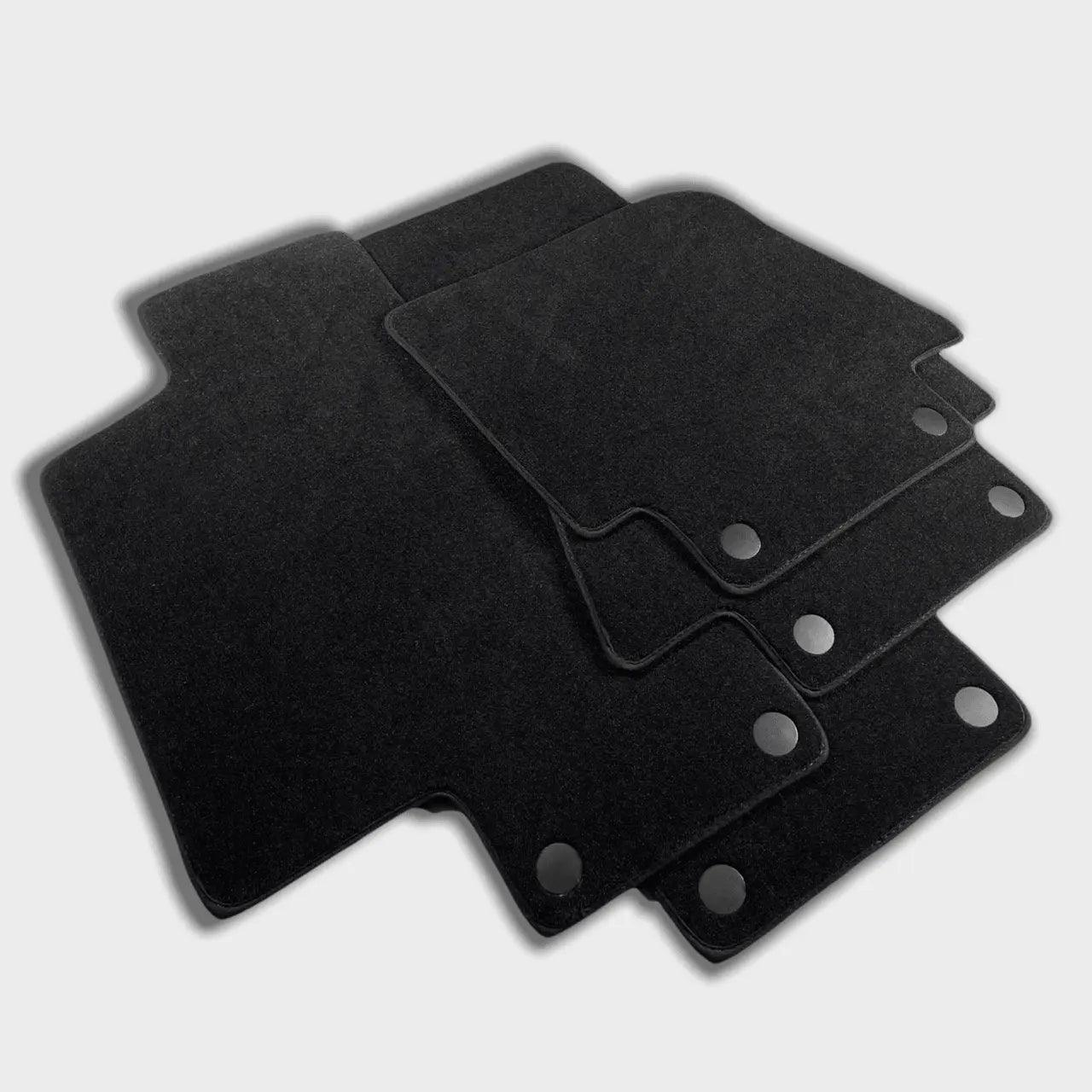 Floor Mats For Maserati GranCabrio MC (2013-2019) Black - AutoWin
