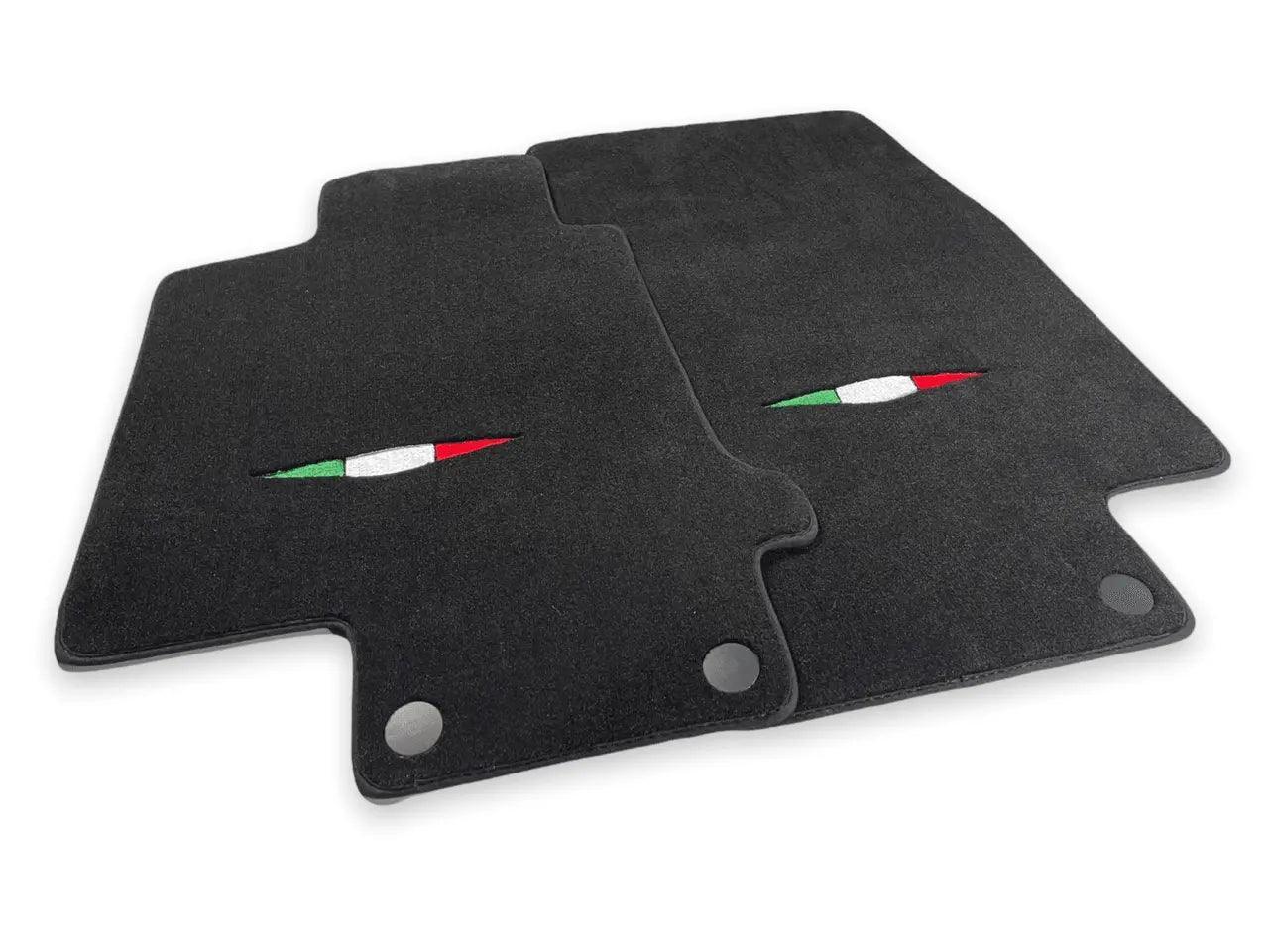 Floor Mats For Maserati GranCabrio Sport (2011-2019) Black IT Edition - AutoWin
