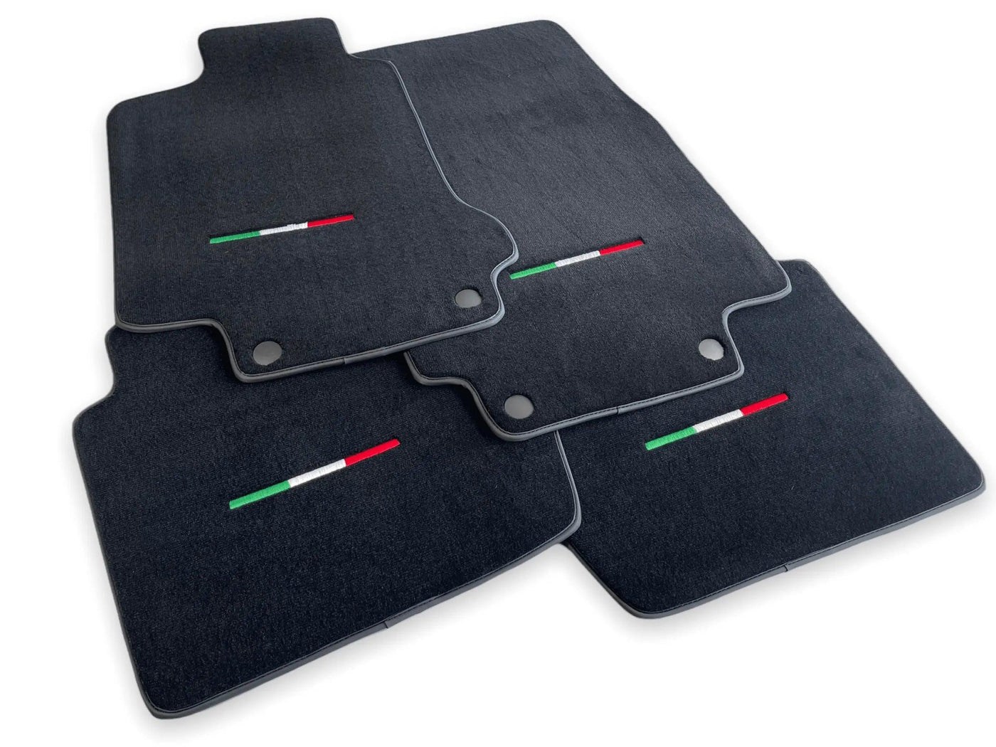 Floor Mats For Maserati GranTurismo MC Stradale (2011-2015) Black IT Edition - AutoWin