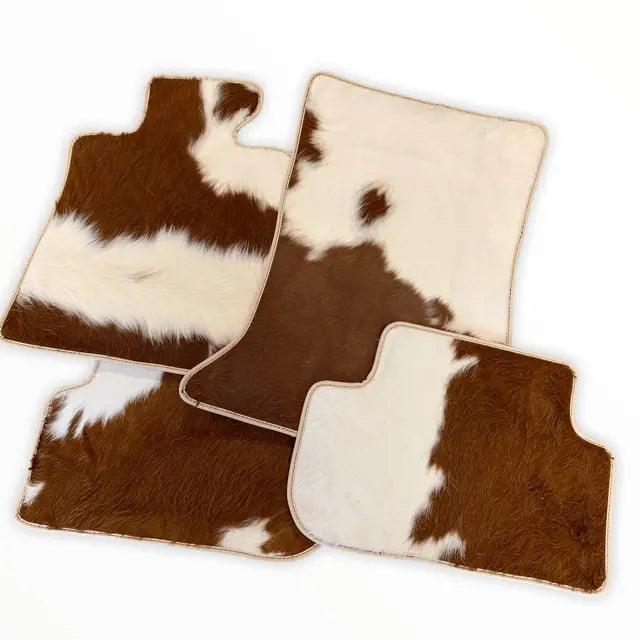 Floor Mats For Rolls Royce Phantom VIII (2017-2024) Cow Leather - AutoWin