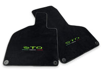 STO Logo Floor Mats for Lamborghini Huracan