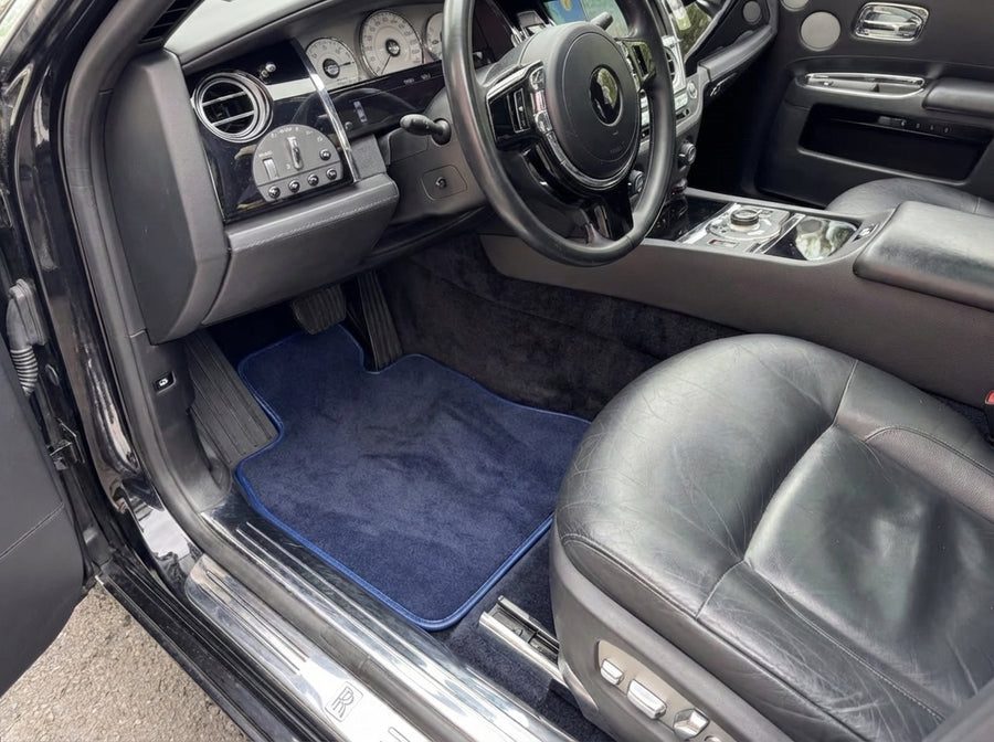 Floor Mats For Rolls Royce Ghost Series II (2021-2024) Dark Blue