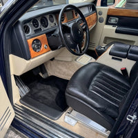 Custom Floor Mats for Rolls Royce Phantom Drophead Coupe With Carbon Fiber Leather