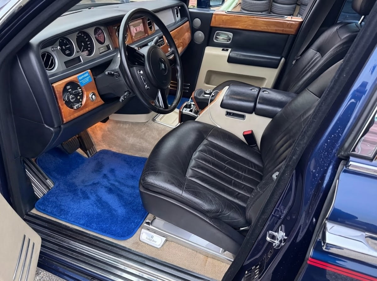 Floor Mats For Rolls Royce Phantom 2003–2016 Blue