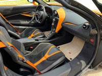 Tapetes de Carro Para McLaren 720S Conjunto de Carpete Bege Sob Medida | AutoWin