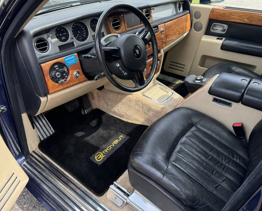 Tapetes para automóvel para Rolls Royce Phantom 2003–2016 Edição Limitada Rovbut