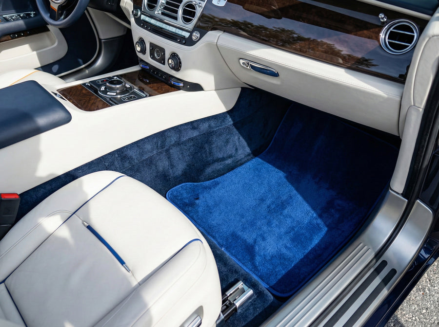 Tapetes para Rolls Royce Dawn Rr6 2016-2023 Azuis