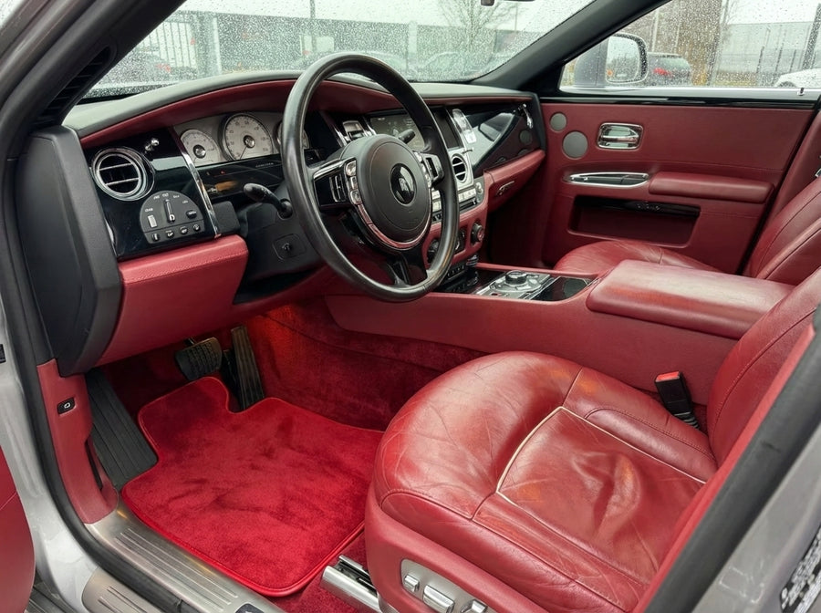 Tapetes para automóvel Para Rolls Royce Ghost Série I (2010–2020) Vermelho